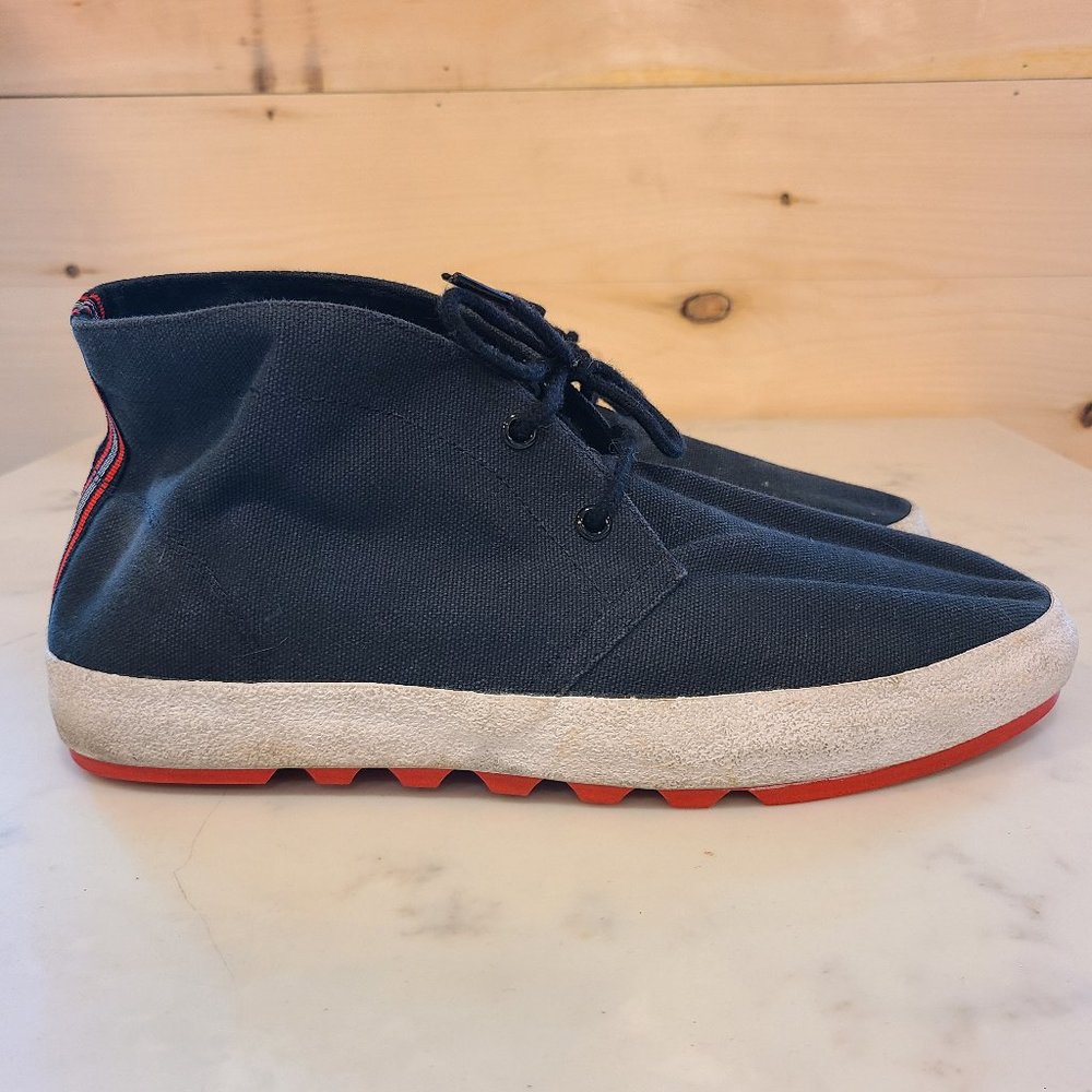 PF Flyers Foundation Canvas Chukka Mens 11.5 Hi Tops Black